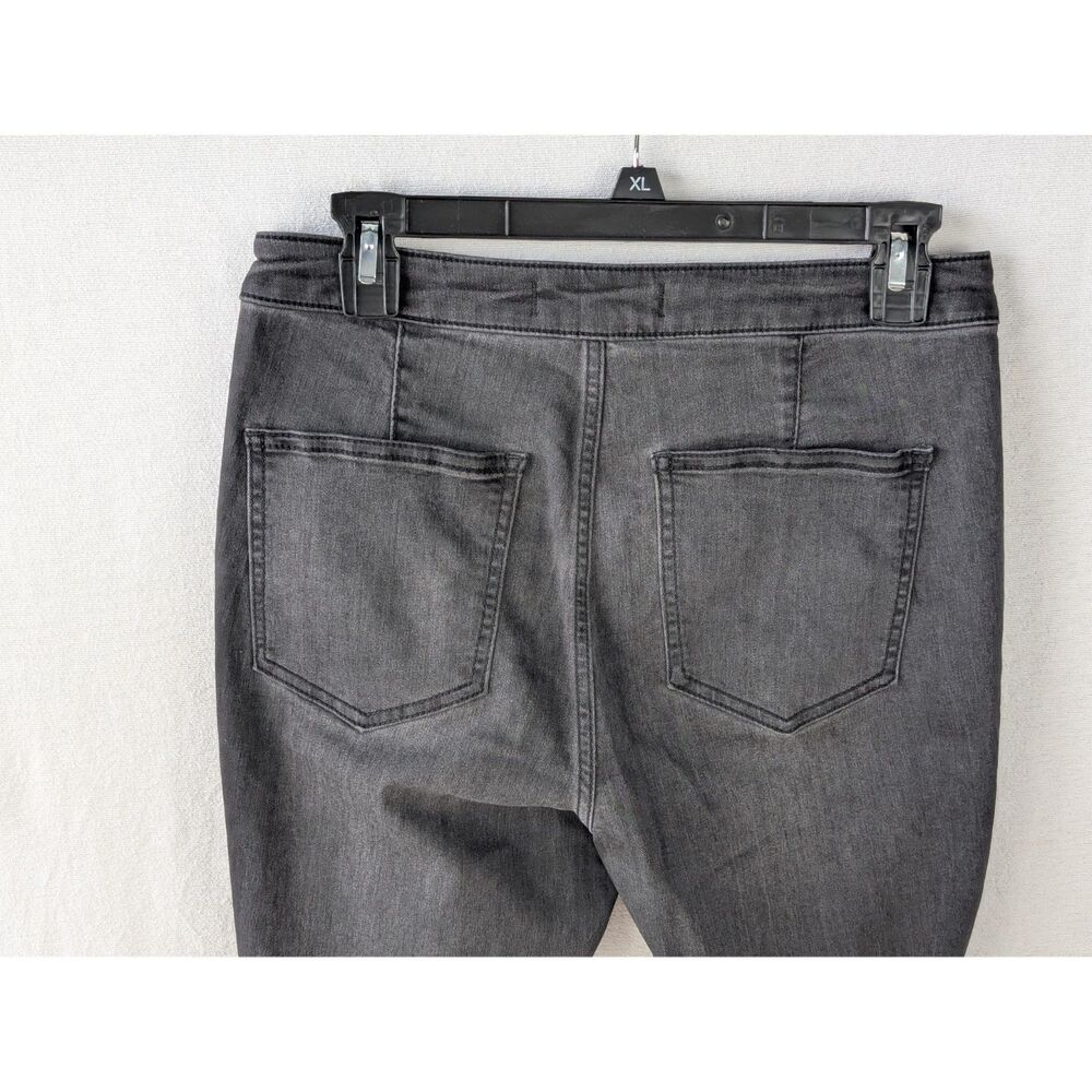 Free People Flared Bell Bottom Stretch Jeans Black Women's Size 28 - Picture 7 of 11